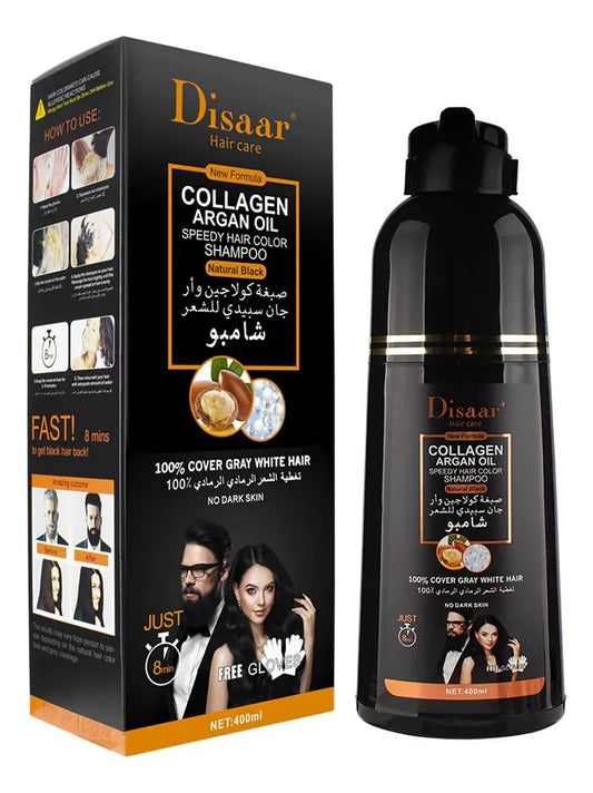 Shampoo Disaar 2 en 1 Cubre Canas
