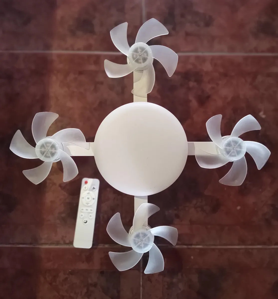 Ventilador de Techo LED 2 en 1 con Control Remoto