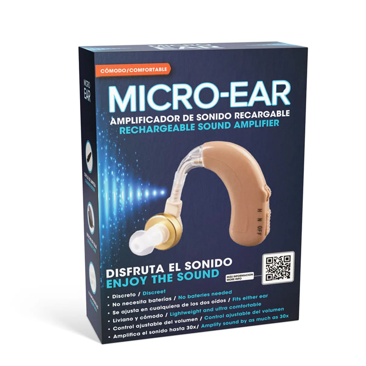 MicroEar Amplificador Auditivo x 2